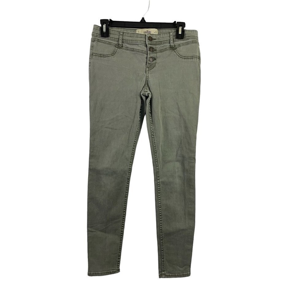 Hollister Super Skinny Women's Light Grey Jeans